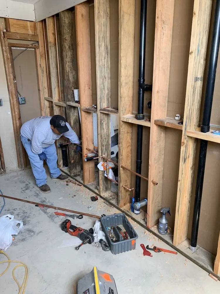 Commercial rough-in plumbing for Commercial Plumbing in East Walnut HIlls